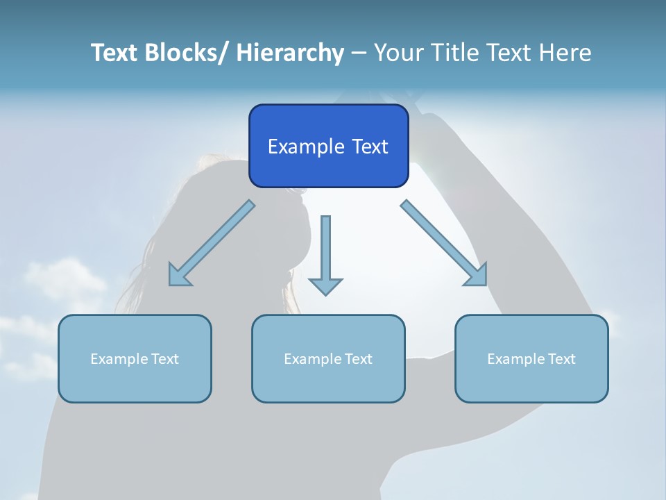 Lone Wolf Howling In Winter. PowerPoint Template