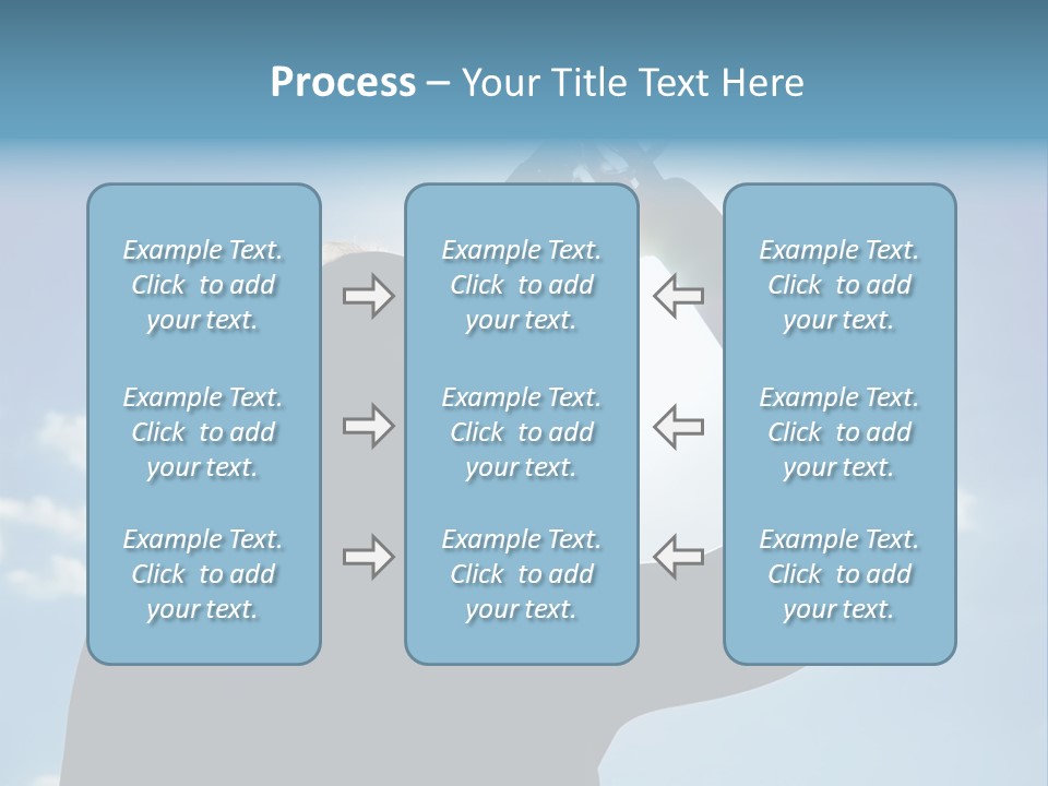 Lone Wolf Howling In Winter. PowerPoint Template