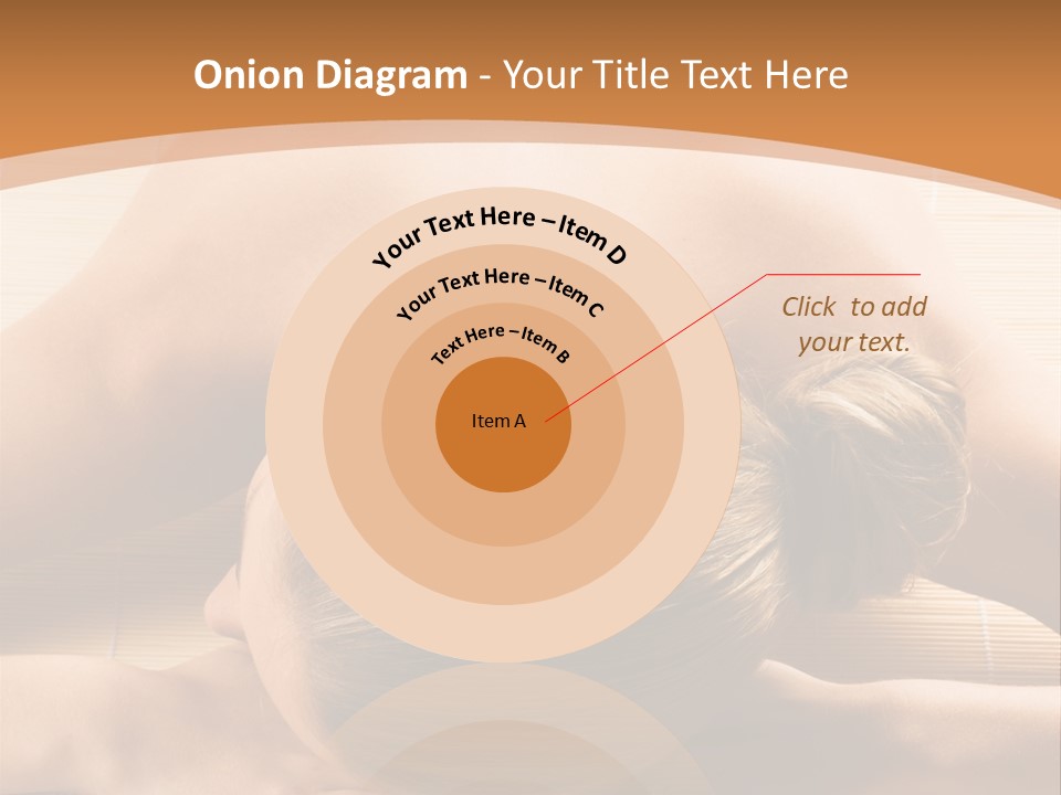 Young Beautiful Woman In A Spa With Towels PowerPoint Template