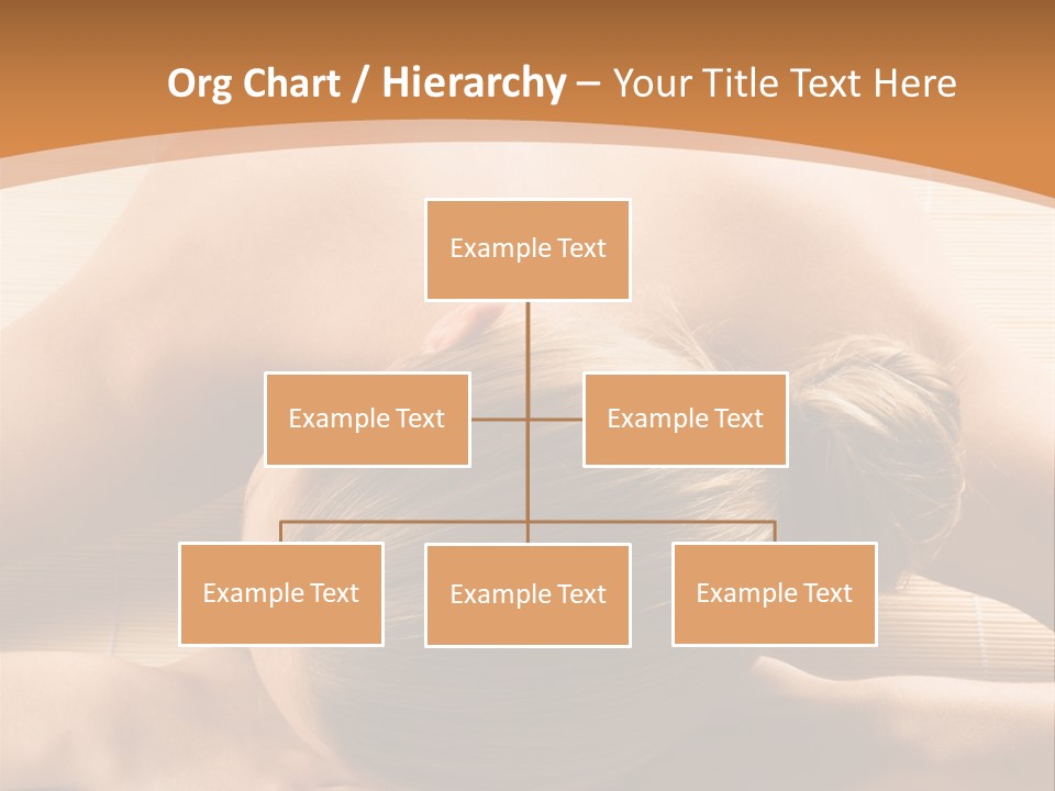 Young Beautiful Woman In A Spa With Towels PowerPoint Template