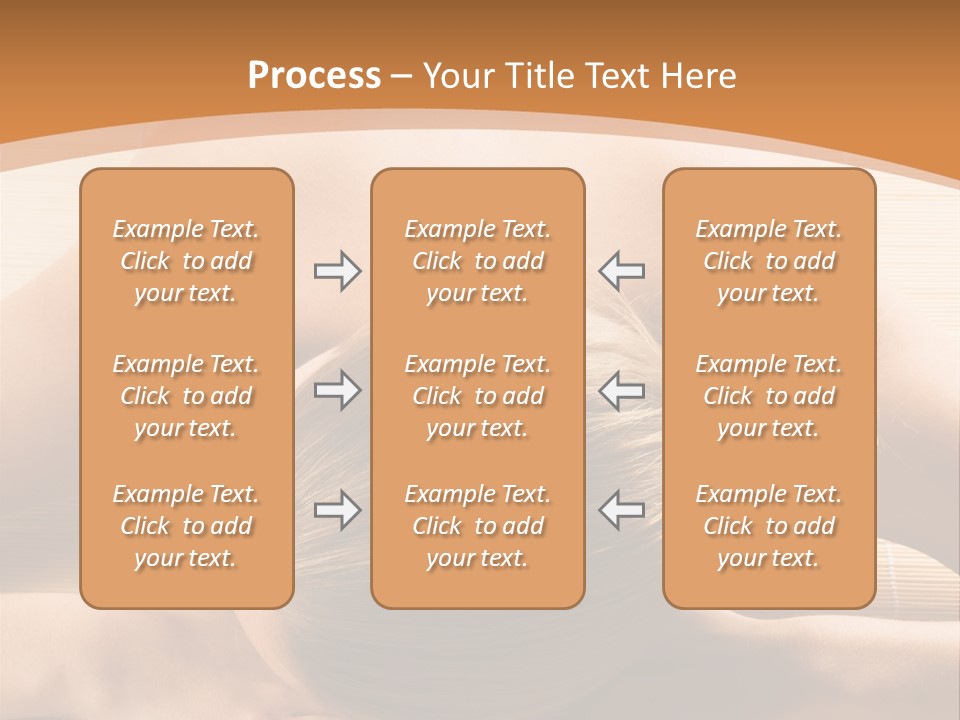 Young Beautiful Woman In A Spa With Towels PowerPoint Template