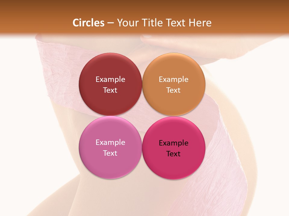 Slim Woman, Body Part, Body Care, Beauty Treatment PowerPoint Template