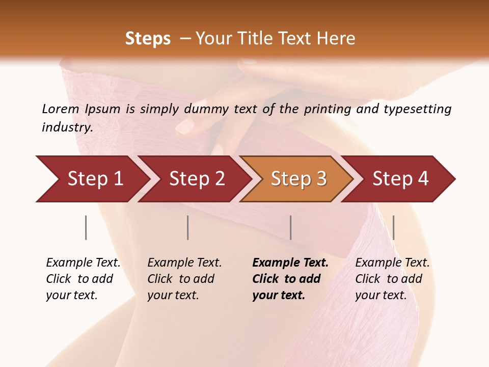 Slim Woman, Body Part, Body Care, Beauty Treatment PowerPoint Template