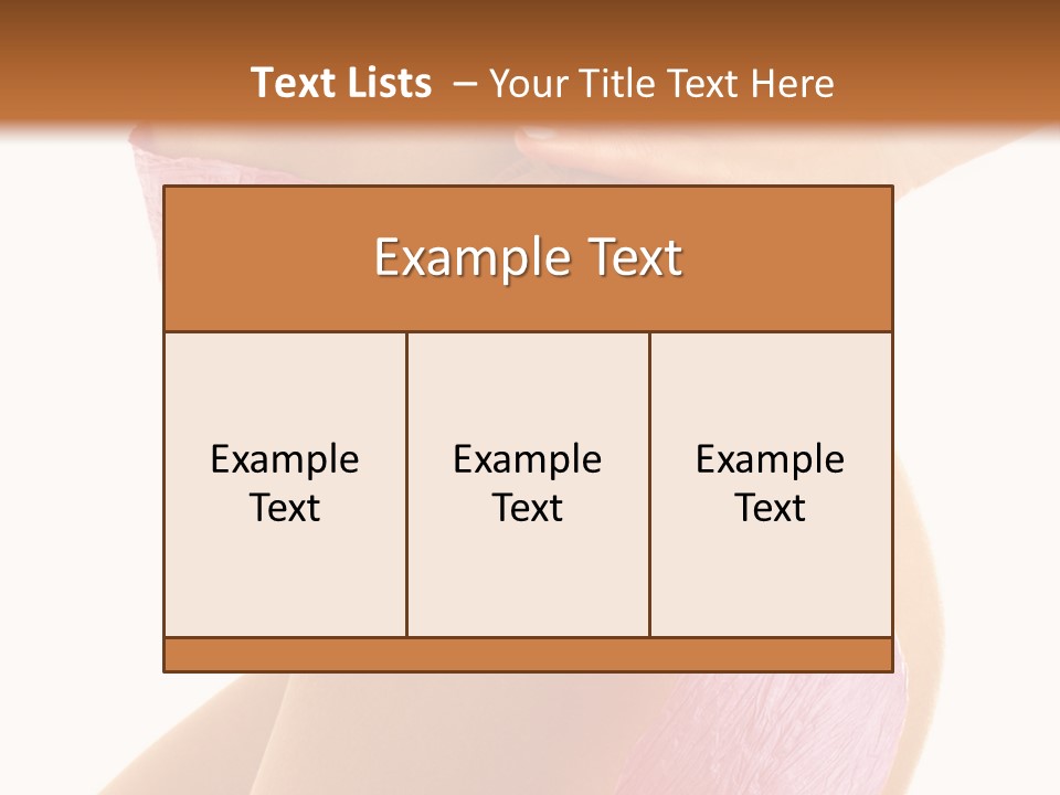 Slim Woman, Body Part, Body Care, Beauty Treatment PowerPoint Template