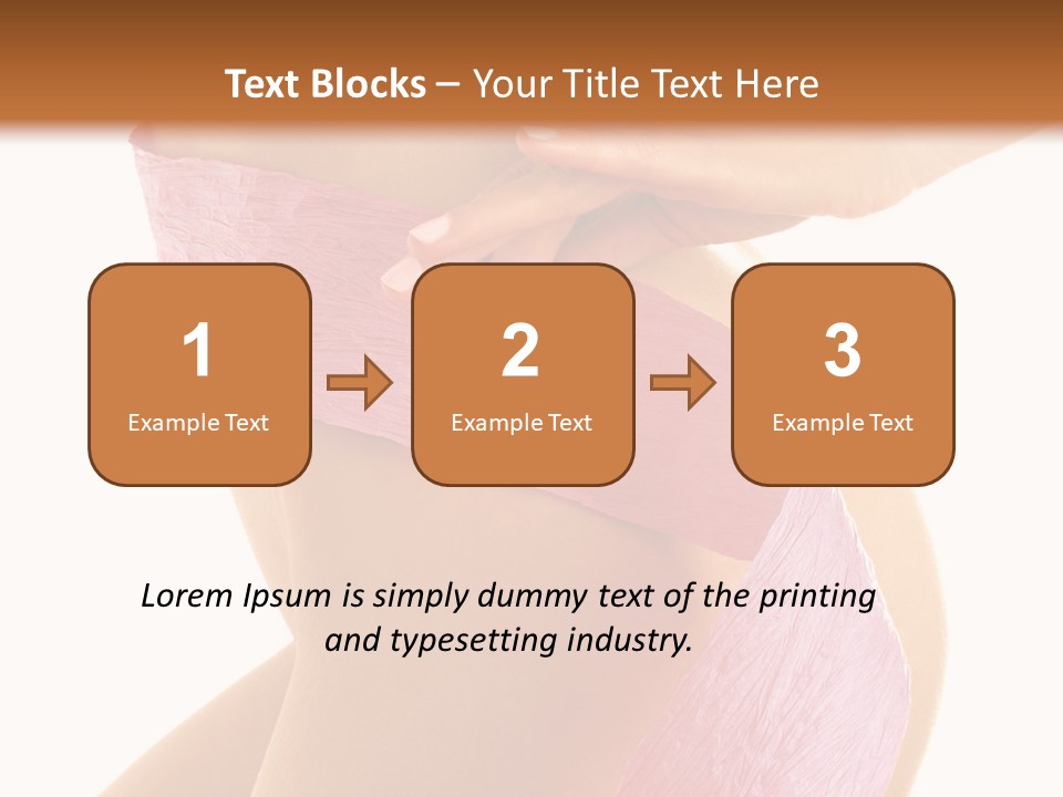 Slim Woman, Body Part, Body Care, Beauty Treatment PowerPoint Template