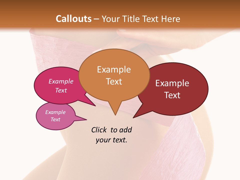 Slim Woman, Body Part, Body Care, Beauty Treatment PowerPoint Template