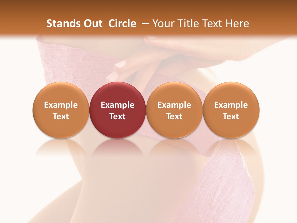 Slim Woman, Body Part, Body Care, Beauty Treatment PowerPoint Template