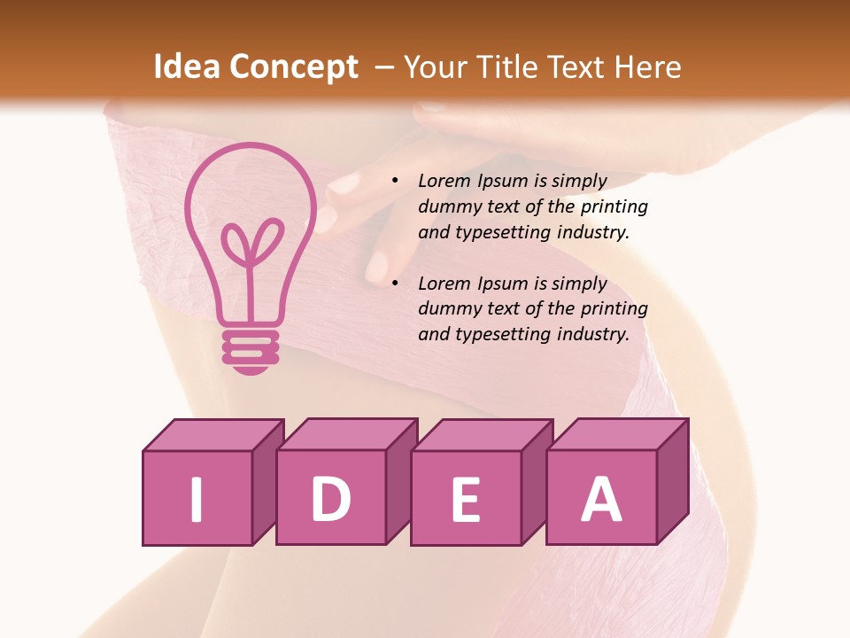 Slim Woman, Body Part, Body Care, Beauty Treatment PowerPoint Template