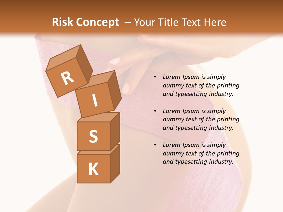 Slim Woman, Body Part, Body Care, Beauty Treatment PowerPoint Template