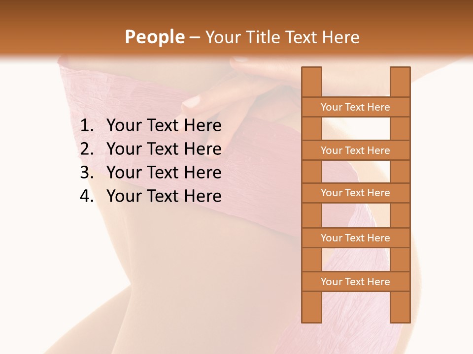 Slim Woman, Body Part, Body Care, Beauty Treatment PowerPoint Template