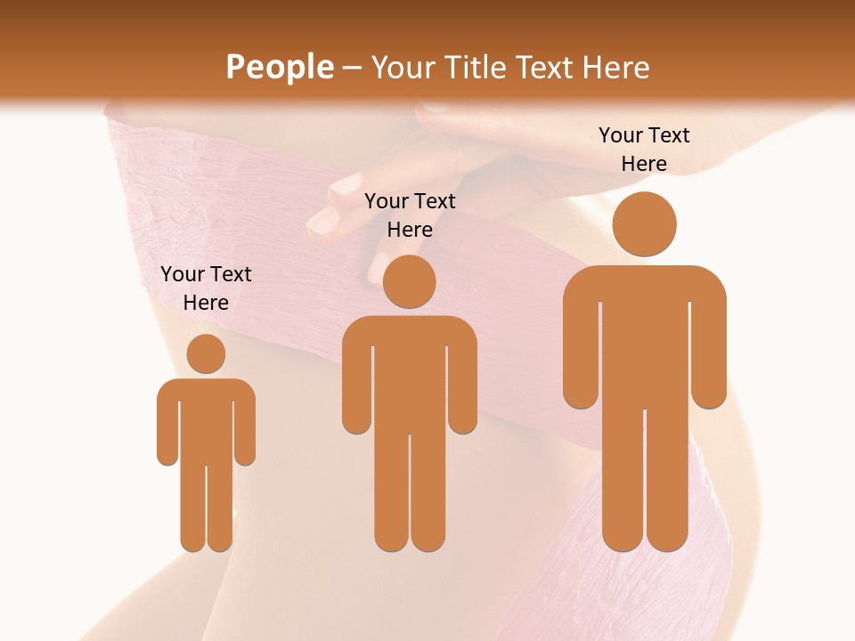 Slim Woman, Body Part, Body Care, Beauty Treatment PowerPoint Template