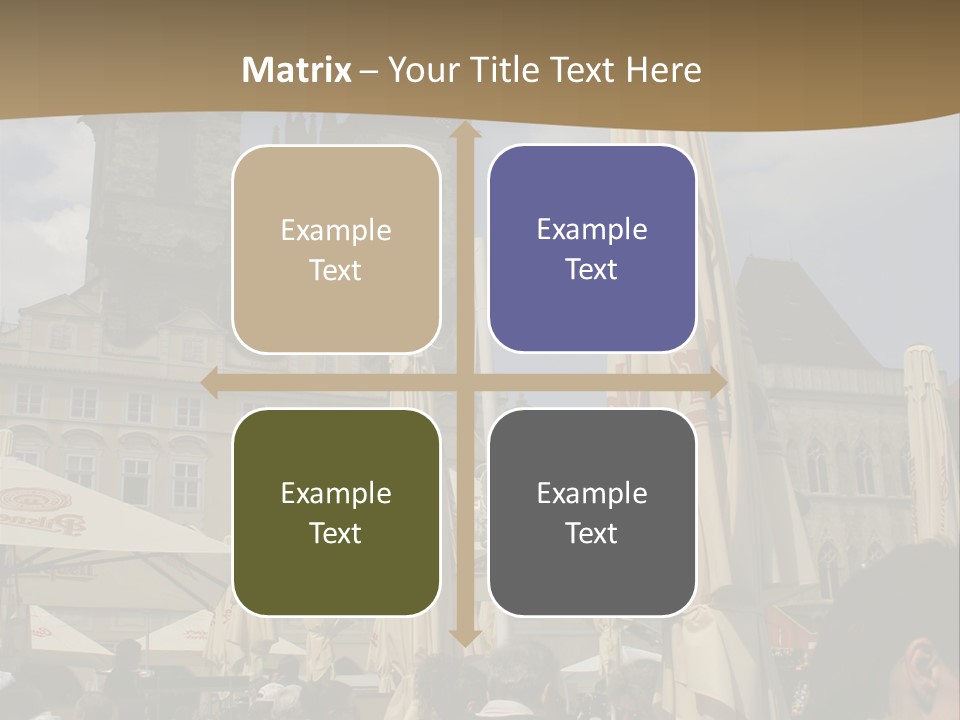 Prague Old Town Square PowerPoint Template