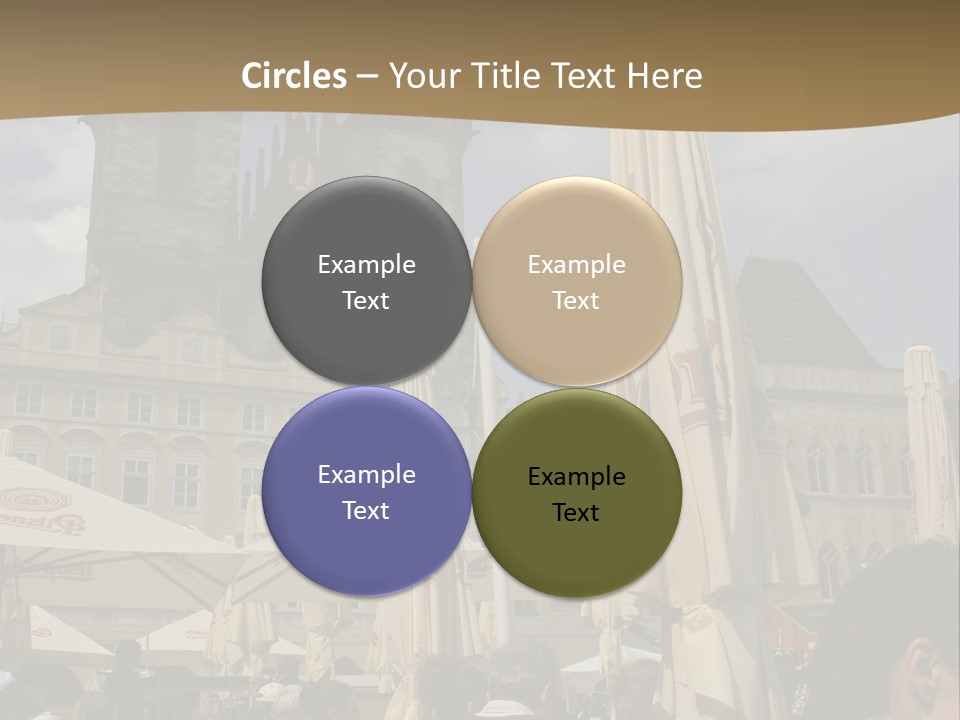 Prague Old Town Square PowerPoint Template