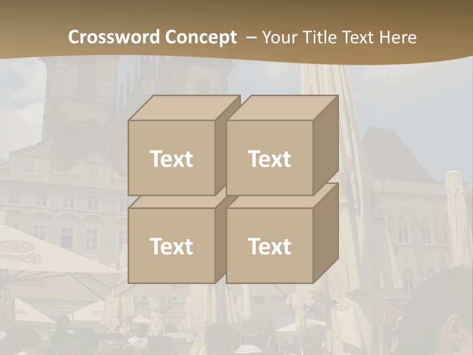 Prague Old Town Square PowerPoint Template