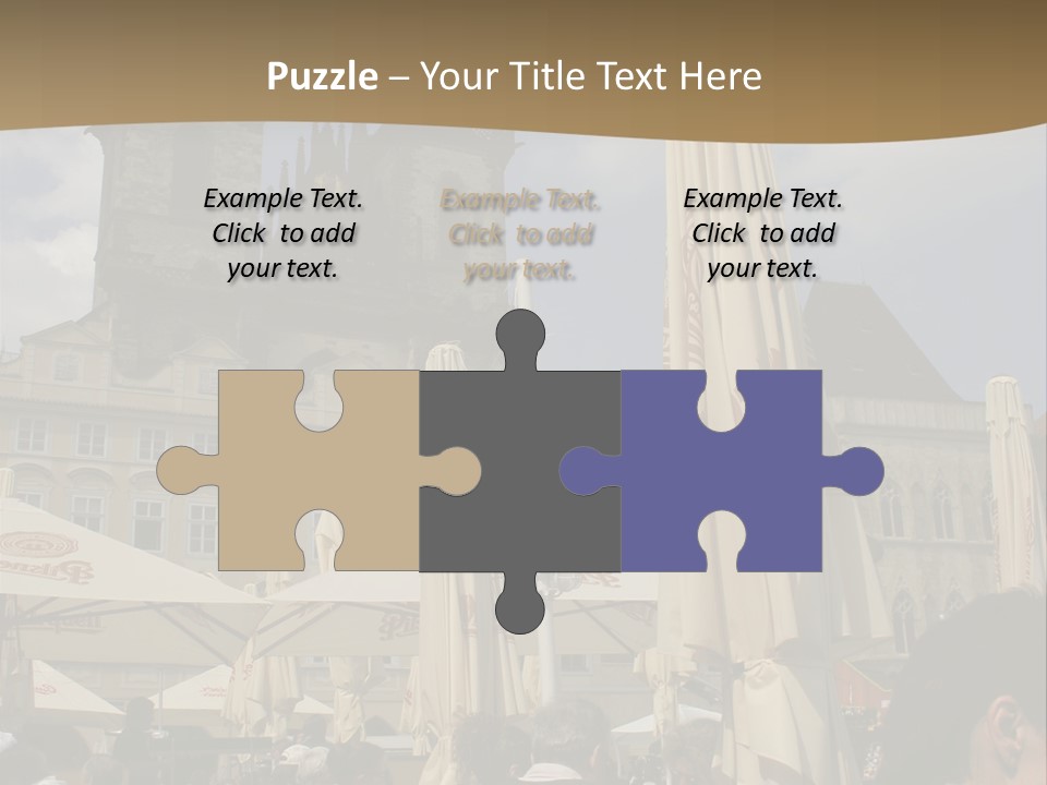 Prague Old Town Square PowerPoint Template