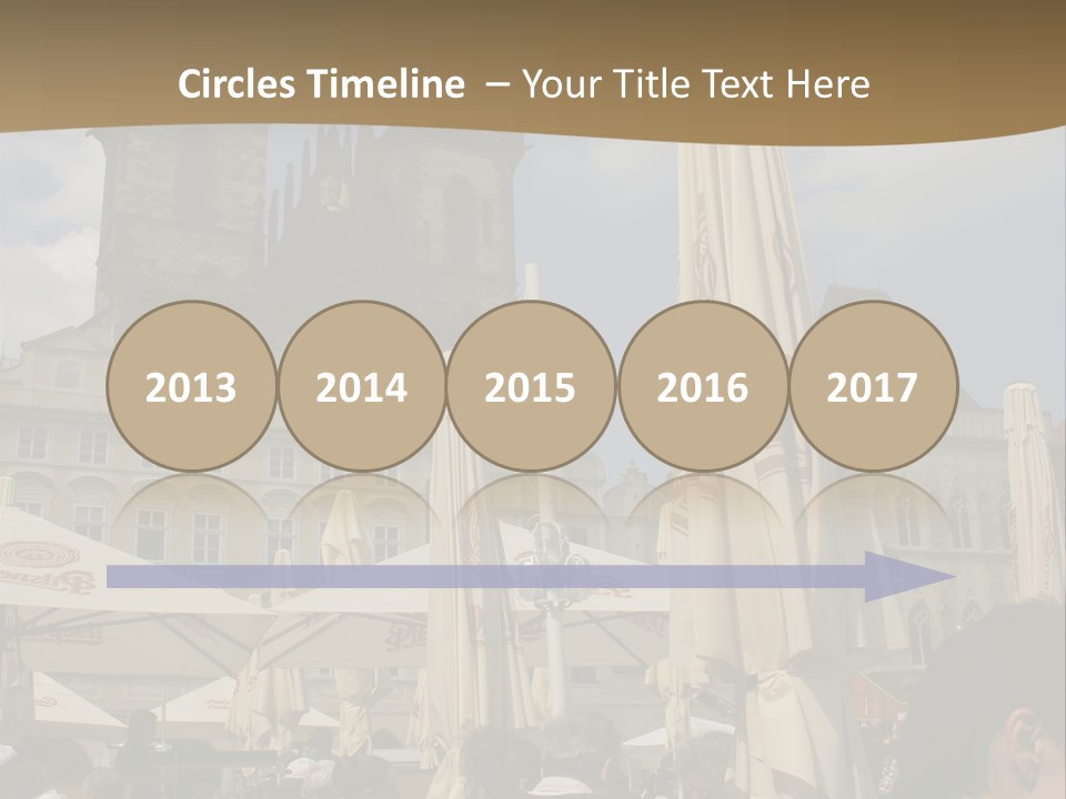 Prague Old Town Square PowerPoint Template