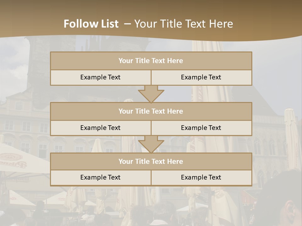Prague Old Town Square PowerPoint Template