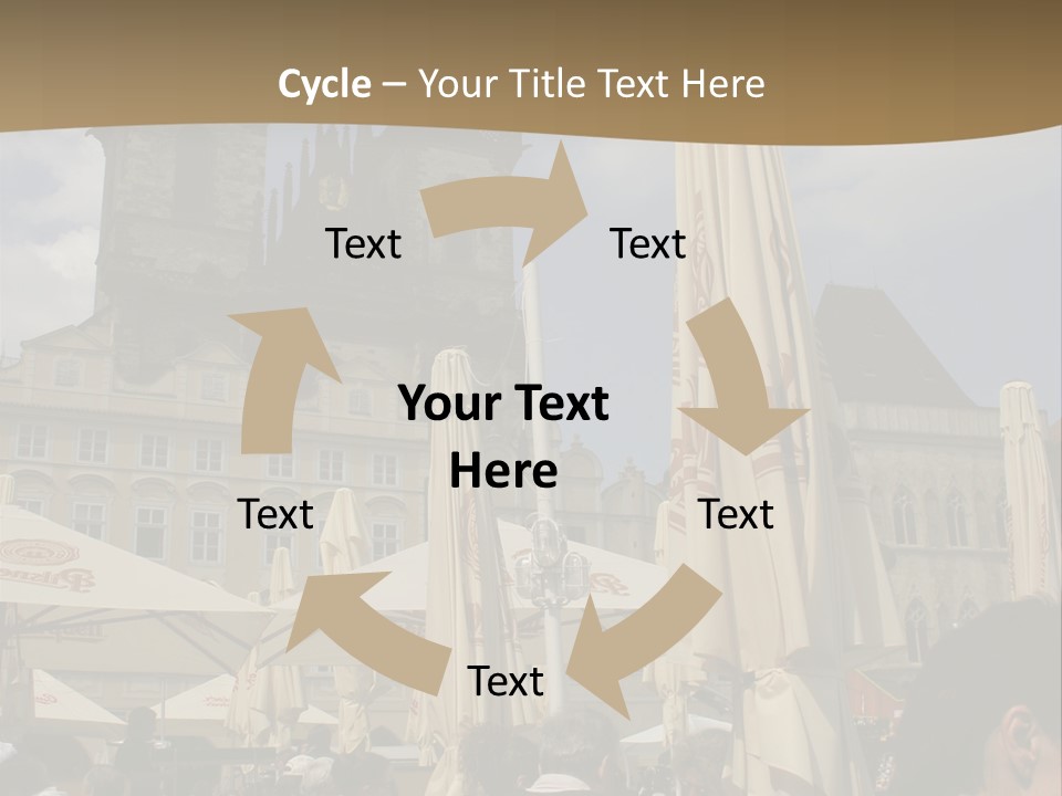Prague Old Town Square PowerPoint Template