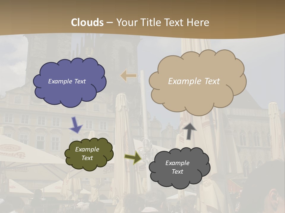 Prague Old Town Square PowerPoint Template