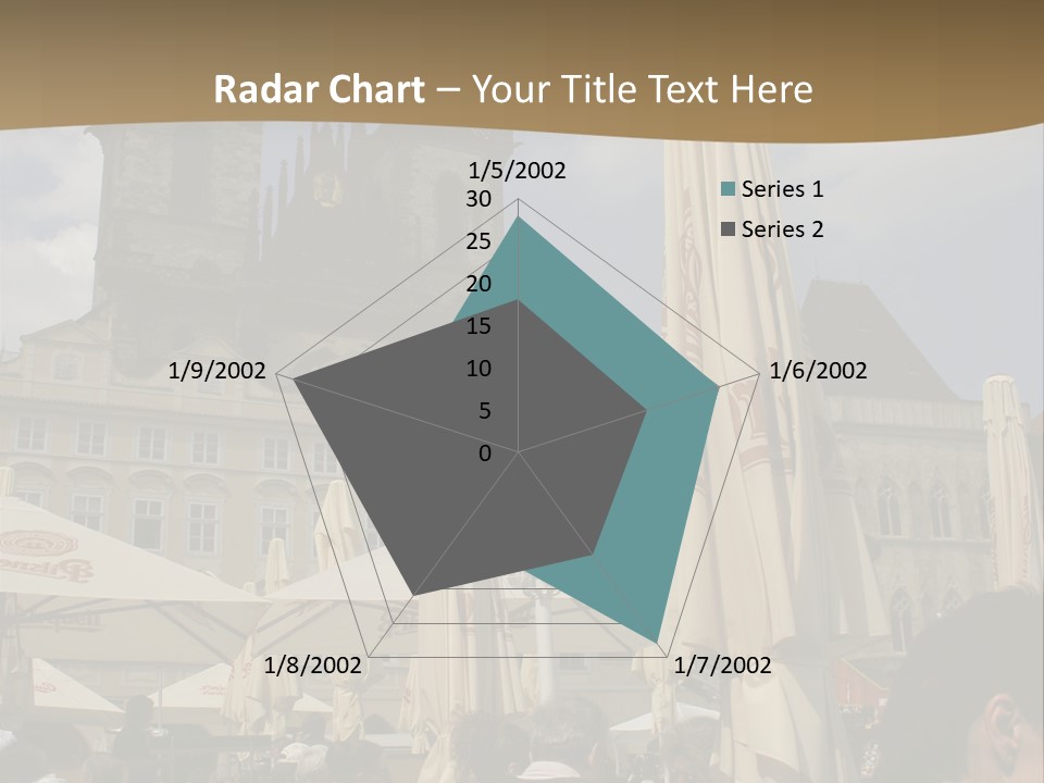 Prague Old Town Square PowerPoint Template