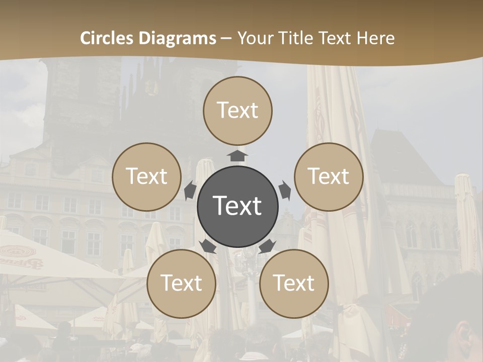 Prague Old Town Square PowerPoint Template