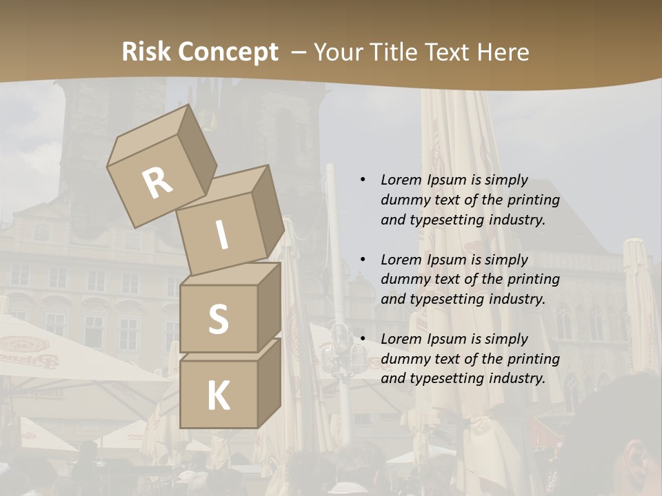 Prague Old Town Square PowerPoint Template