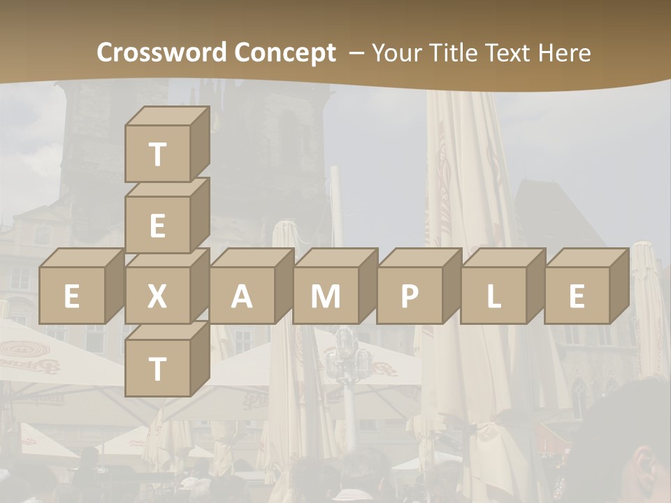 Prague Old Town Square PowerPoint Template