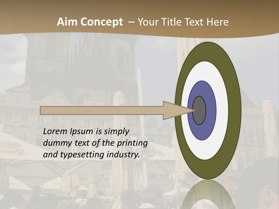 Prague Old Town Square PowerPoint Template