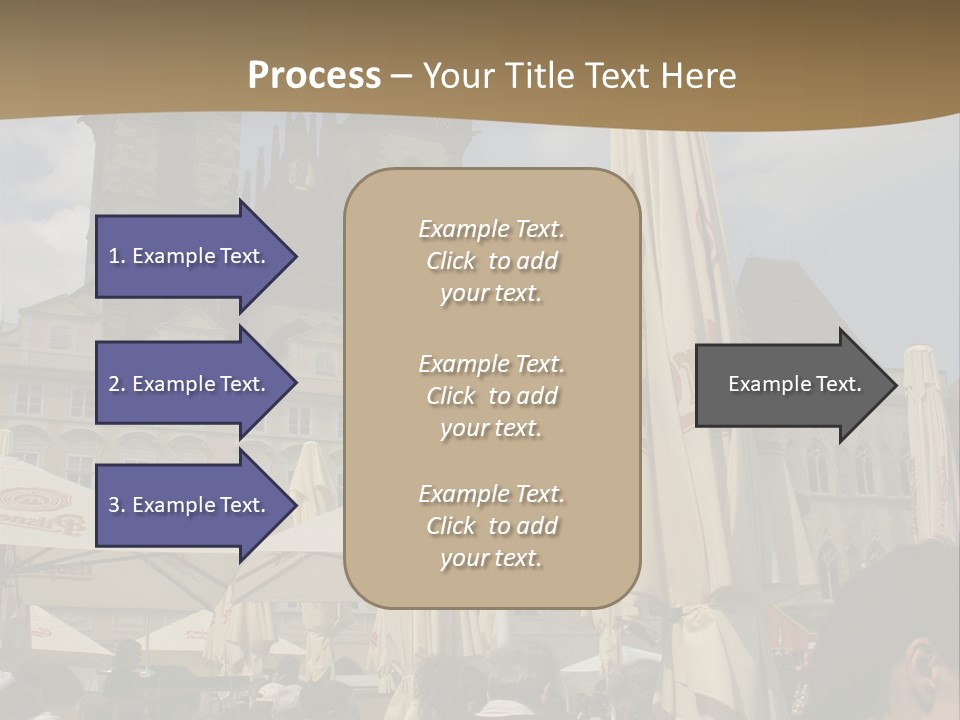 Prague Old Town Square PowerPoint Template