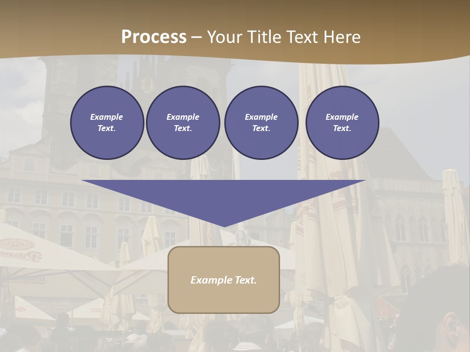 Prague Old Town Square PowerPoint Template