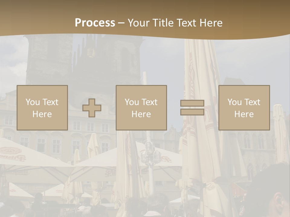 Prague Old Town Square PowerPoint Template