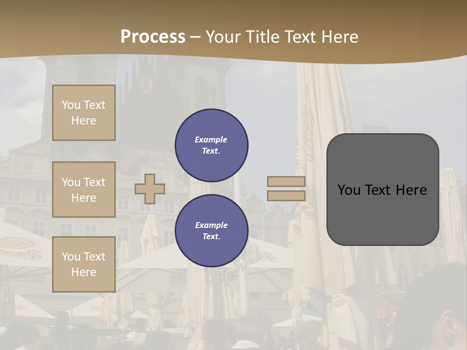 Prague Old Town Square PowerPoint Template