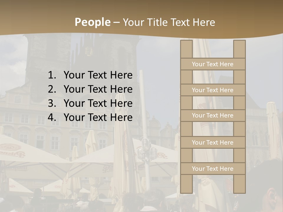 Prague Old Town Square PowerPoint Template