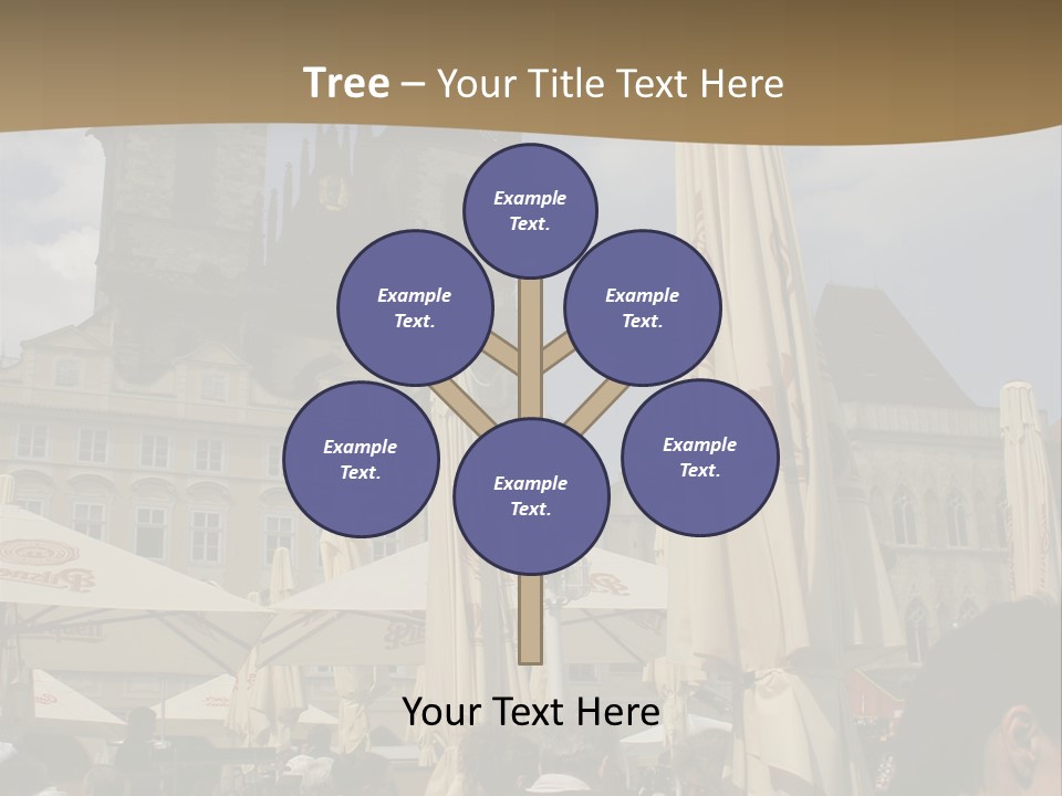 Prague Old Town Square PowerPoint Template