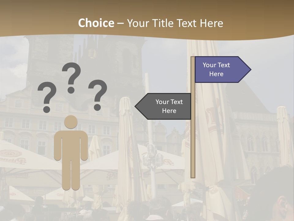 Prague Old Town Square PowerPoint Template