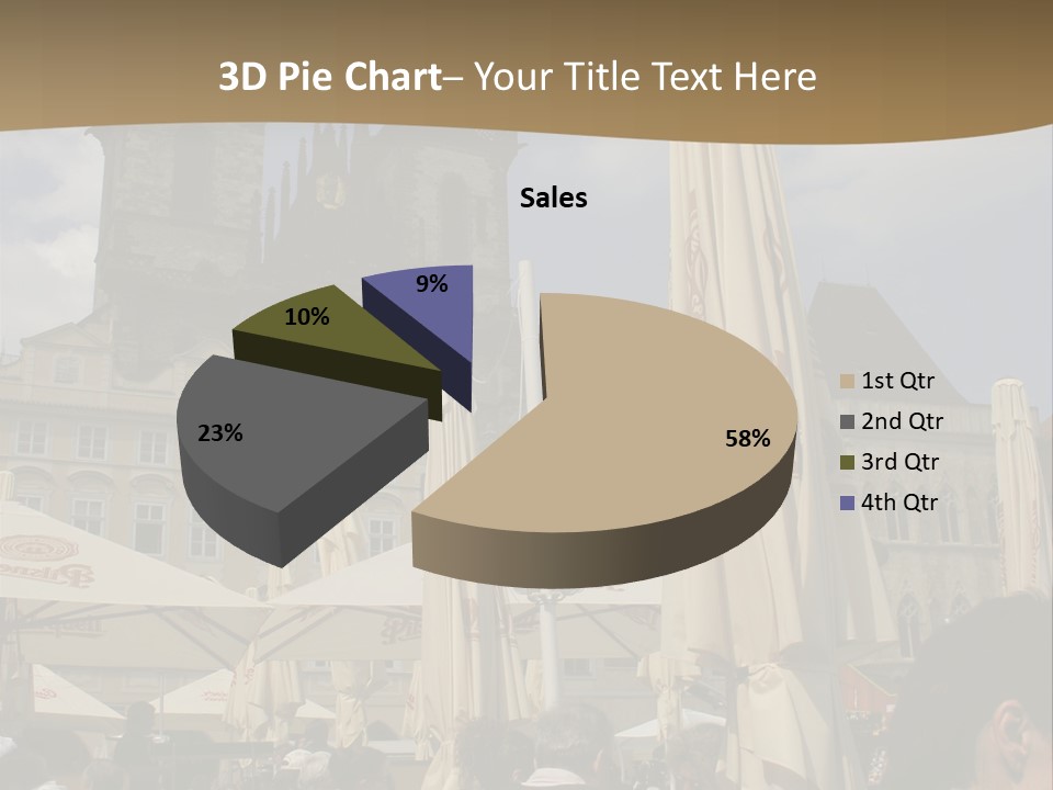 Prague Old Town Square PowerPoint Template