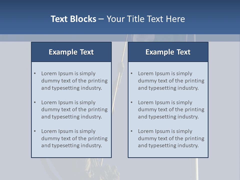 Statue And Irish Flag On Top Of The Gpo In Dublin City Shot From Below With Plenty Of Bright Blue Sky PowerPoint Template