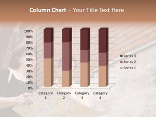 Travelers (Mature Adult In In Old Europe With Map) PowerPoint Template