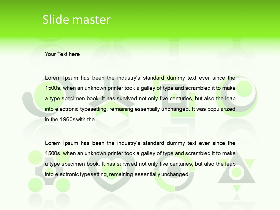 Collection Of 12 Design Elements And Graphics In Green And Gray Color. Part 4. Stock Vector Illustration: PowerPoint Template