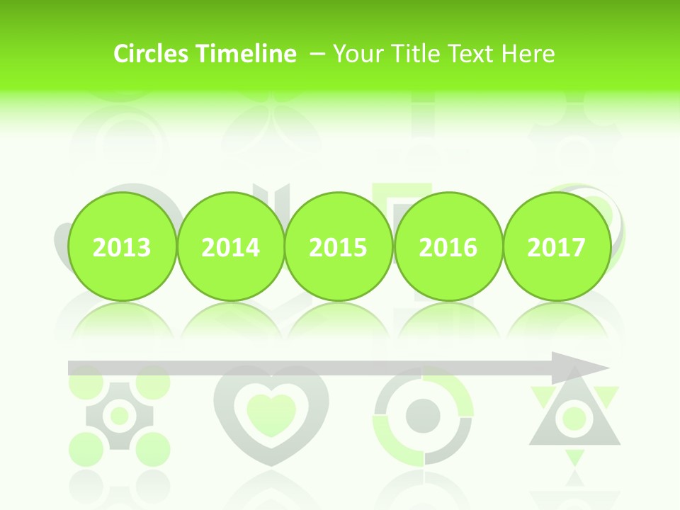 Collection Of 12 Design Elements And Graphics In Green And Gray Color. Part 4. Stock Vector Illustration: PowerPoint Template