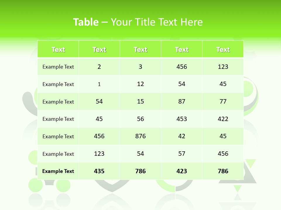 Collection Of 12 Design Elements And Graphics In Green And Gray Color. Part 4. Stock Vector Illustration: PowerPoint Template