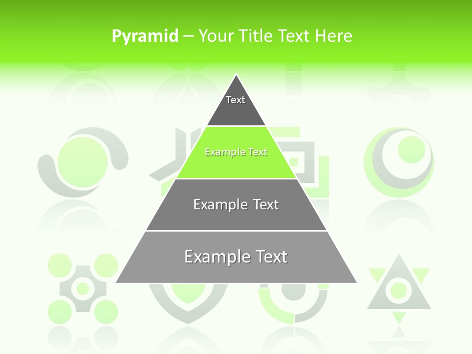 Collection Of 12 Design Elements And Graphics In Green And Gray Color. Part 4. Stock Vector Illustration: PowerPoint Template