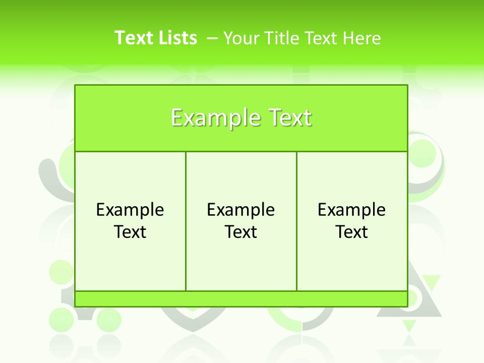Collection Of 12 Design Elements And Graphics In Green And Gray Color. Part 4. Stock Vector Illustration: PowerPoint Template