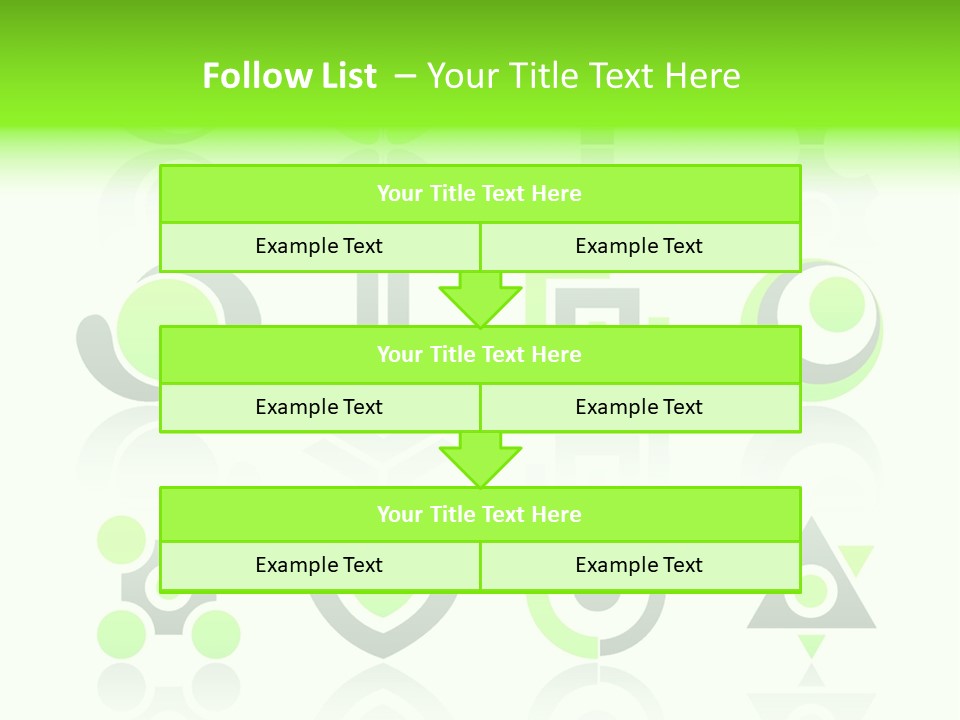Collection Of 12 Design Elements And Graphics In Green And Gray Color. Part 4. Stock Vector Illustration: PowerPoint Template