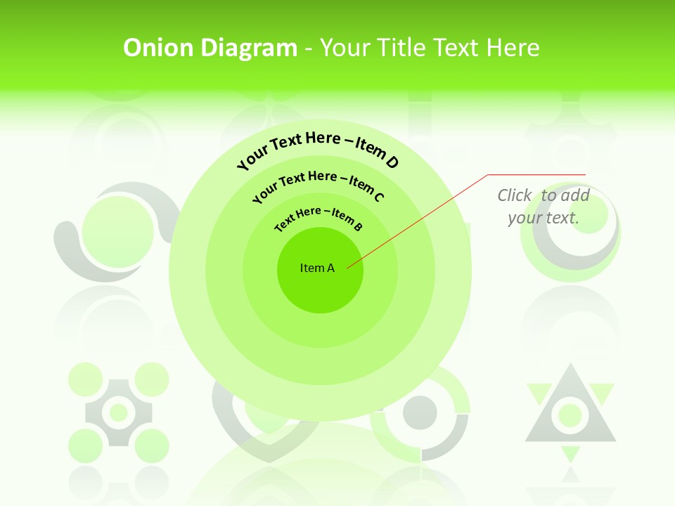 Collection Of 12 Design Elements And Graphics In Green And Gray Color. Part 4. Stock Vector Illustration: PowerPoint Template