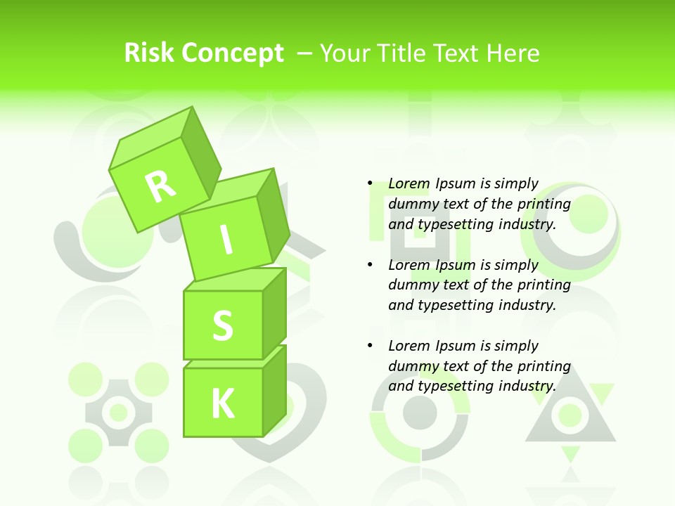 Collection Of 12 Design Elements And Graphics In Green And Gray Color. Part 4. Stock Vector Illustration: PowerPoint Template