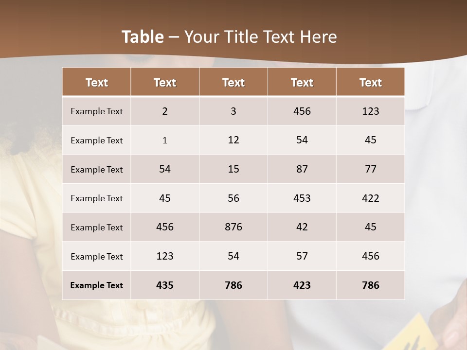 Grandmother And Granddaughter Reading And Smiling PowerPoint Template