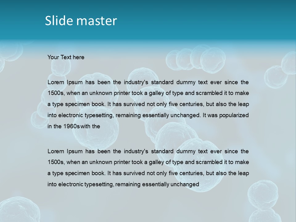 Streptococcus PowerPoint Template