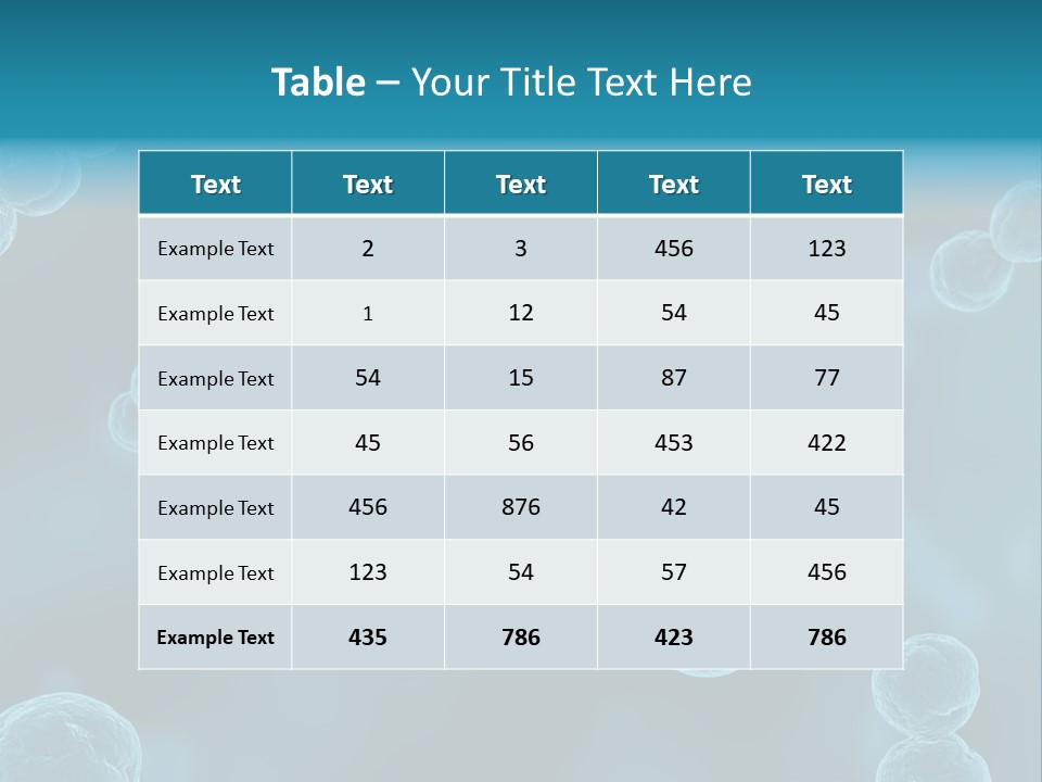 Streptococcus PowerPoint Template