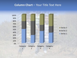 Extended Family Walking In Countryside PowerPoint Template